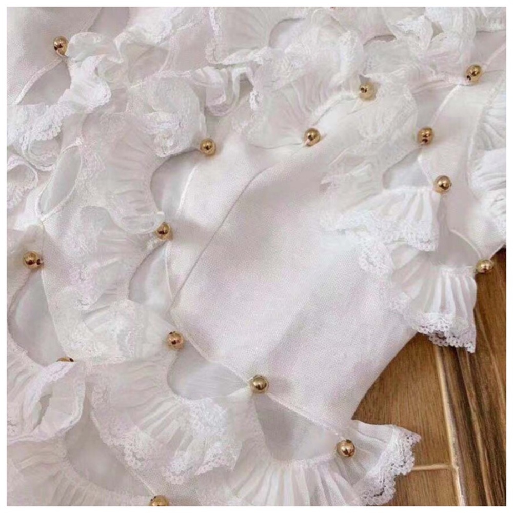 ❤️ The Winlynn Ruffle Hand Beaded Dress - Picture 6 of 8